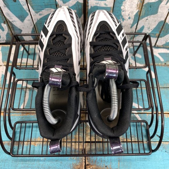 Adidas Freak Football Cleats Size 4 Black & White Lace-Up Design HP5962 - Picture 5 of 10